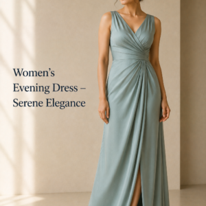 Women’s Evening Dress – Serene Elegance