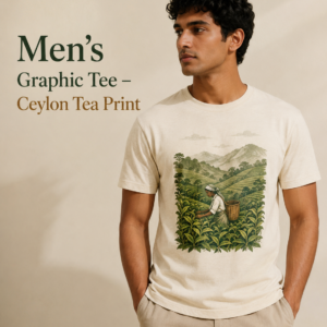 Men's Graphic Tee – Ceylon Tea Print