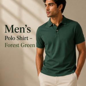 Men's Polo Shirt – Forest Green